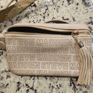 Steve Madden Beige Crossbody Bag